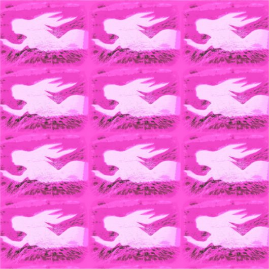 roze mermaïden aanwijzen sticker (Voorkant)