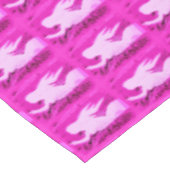 roze mermaïden aanwijzen tafelkleed (Gekanteld)