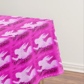 roze mermaïden aanwijzen tafelkleed (Voorbeeld)