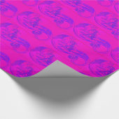 roze mermaïden die papier verpakken (Hoek)