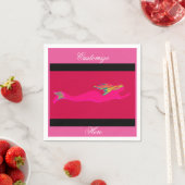 roze mermaïden rood servetten (Insitu)