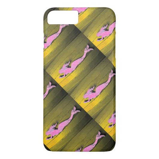 roze mermaids duiken Case-Mate iPhone case (Achterkant)