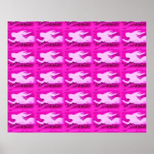 roze mermaids poster (Voorkant)