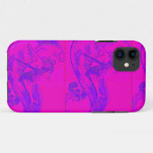 roze mermaids telefooncel Case-Mate iPhone case (Achterkant (horizontaal))