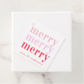 roze merry labels (In situ)