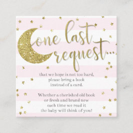 Roze met een kleine ster Een boek voor Baby Informatiekaartje