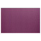 Roze met Gold Accent Houndstooth Fabric Stof (Yard (91,4 cm))