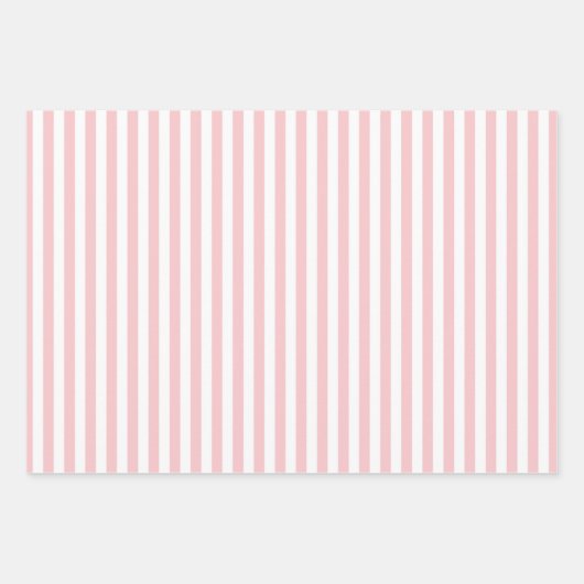 Roze met goudglitter bruiloft inpakpapier vel (Voorkant 2)