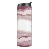 Roze met Monogram Thermosbeker (Gedraaid links)