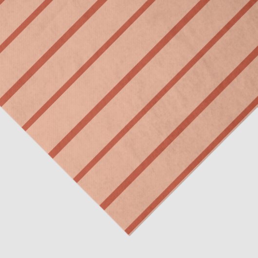 Roze met oranje gestript tissuepapier (Detail)