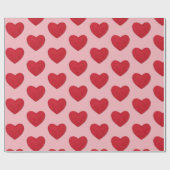 Roze met papier voor hartslag (Vlak)