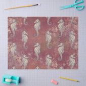 Roze met whitepaarddekletpapier tissuepapier (Craft)
