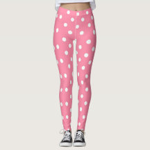 Roze met witte pooldots