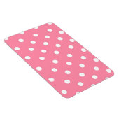 Roze met witte Stippen Magneet (Rechterzijde)
