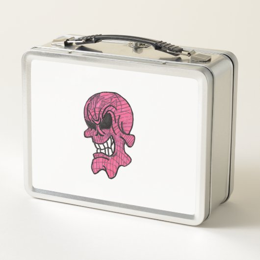 Roze metalen doos (Achterkant)