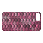 Roze metalen schalen textuur Case-Mate iPhone case (Achterkant (Horizontaal))