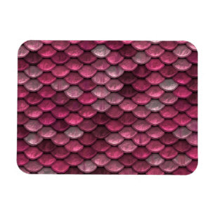 Roze metalen schalen textuur magneet