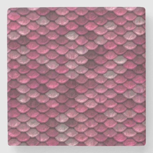 Roze metalen schalen textuur stenen onderzetter (Voorkant)
