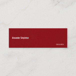 Roze metalen textuur, geverfd mini visitekaartje