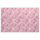 Roze metalen zebra Afdrukken Stof (Fat Quarter)