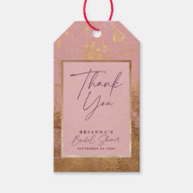 Roze Metallic & Rose Goud Favor