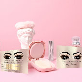 Roze Metallic Wimper Make-up Artiest Certificaat C