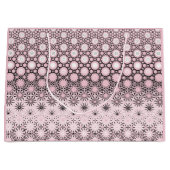 Roze Metamorfose ontwerp Groot Cadeauzakje (Voorkant)