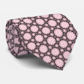 Roze Metamorfose ontwerp Stropdas (Opgerold)