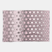 Roze Metamorfose ontwerp Theedoek (Horizontaal)
