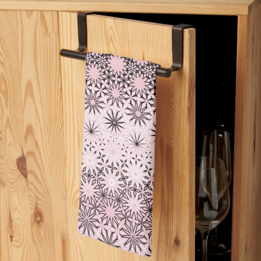 Roze Metamorfose ontwerp Theedoek (Derde Gevouwen)