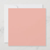 Roze Mexicaanse stad Destination Wedding Save The Date (Achterkant)