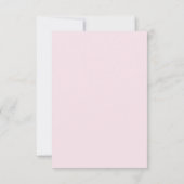 Roze Mexico Bestemming QR Code RSVP Kaartje (Achterkant)