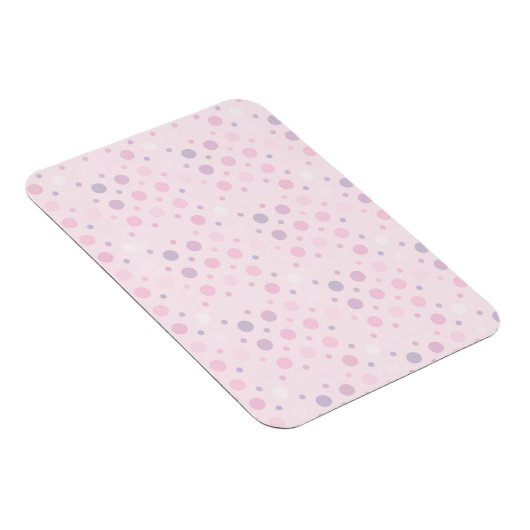Roze micro-Stippen Magneet (Rechterzijde)