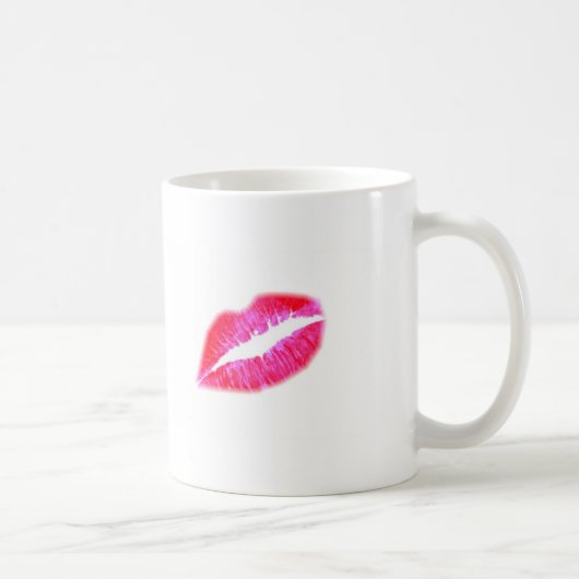 Roze mijn lips koffiemok (Rechts)