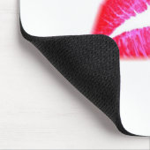 Roze mijn lips muismat (Hoek)