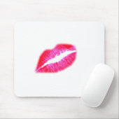 Roze mijn lips muismat (Met muis)