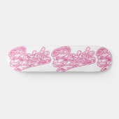 Roze militaire bride Camouflage Persoonlijk Skateboard (Horizontaal)
