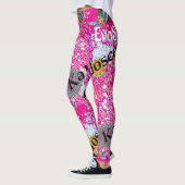 Roze Milkshake Steampunk Leggings (Links)
