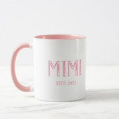 Roze Mimi Oprichtingsjaar Mok (Links)