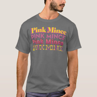 Roze mince-ras t-shirt