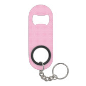 Roze Mini Flessenopener (Achterkant)