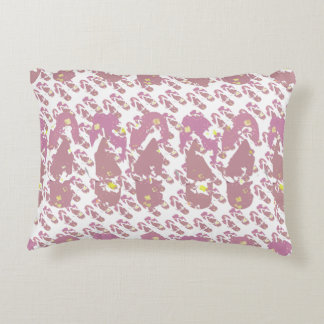 Roze Mini Flop Flop Patroon Accent Kussen