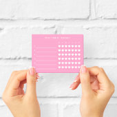 Roze Mini Gewoonte Tracker Plaknotities Post-it® Notes