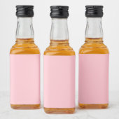 Roze Mini Liquor Label Likeurfles Etiket (Flessen)
