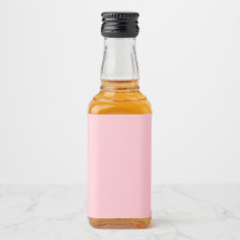 Roze Mini Liquor Label Likeurfles Etiket