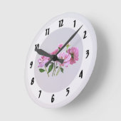 Roze Miniatuur Rozen Ronde Klok (Hoek)