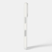 Roze Minimaal Monogram Initiaal iPhone 16 Hoesje (Achterkant / Rechts)