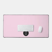 Roze Minimal Kantoor Elegant Pad Logo Business (Keyboard & Muis)