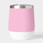Roze Minimal Modern Handtekening Naam Cursief Scri (Achterkant)