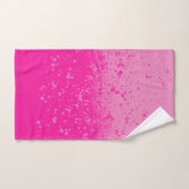 Roze minimalisme bad handdoek (Handdoek)
